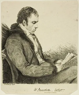 Oakley Prints: Mr. Stewardson the Artist, n. d. Creators: Unknown, B. Oakley