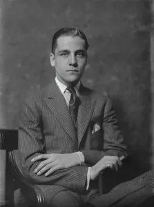 Pinstripe Prints: Mr. Thomas B. Wells, portrait photograph, 1919 Apr. 18. Creator: Arnold Genthe