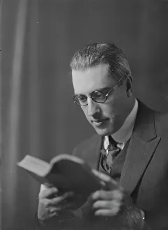 Mr. W.B. Knapp, portrait photograph, 1918 Oct. 30. Creator: Arnold Genthe