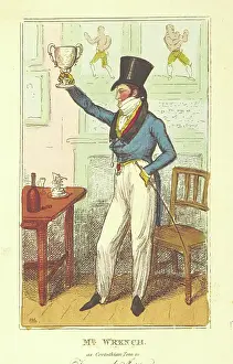 Trophy Prints: Mr. Wrench as Corinthian Tom, 1820. Creator: Unknown
