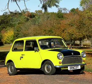 Mr.Bean's Mini from the tv programme of the same name