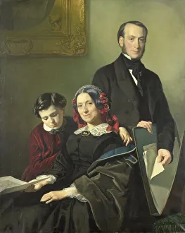 Uncle Prints: Mrs A.J. Schmidt-Keiser...with her brother J