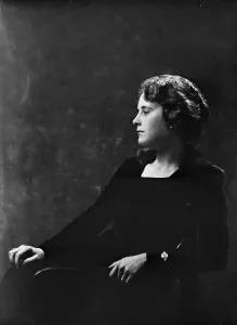 Mrs. Albert Hinckman, portrait photograph, 1919 Oct. Creator: Arnold Genthe