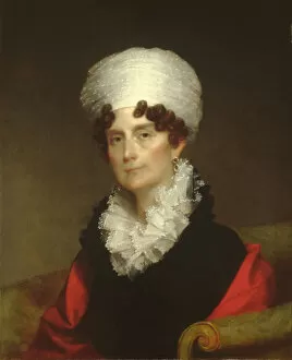 Andrew Collection: Mrs. Andrew Sigourney, Ca. 1820. Creator: Gilbert Stuart