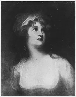 Bibbys Annual Prints: Mrs. Ann Pitt, c1790, (1917). Artist: George Romney