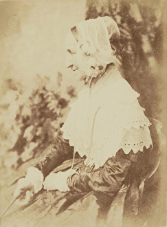 Adamson Hill And Prints: Mrs. Anne Rigby, nee Anne Palgrave, 1843-1846. Creator: Hill & Adamson