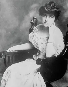 Mrs. B. Tarkington, 3/4 seated, between c1910 and c1915. Creator: Bain News Service