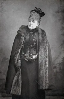 Mrs Bancroft (nee Marie Wilton) (1840-1921), English actress, c1890 Mrs Bancroft (nee Marie Wilton) (1840-1921), English actress, c1890