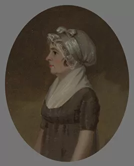 Jacob Eicholtz Gallery: Mrs. Benjamin Schaum (Anna Maria Heckensweiler), 1808 / 10. Creator: Jacob Eichholtz