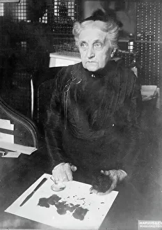 Burned Prints: Mrs. Brown of Treasury Department - Identifying Damaged Bills For Redemption