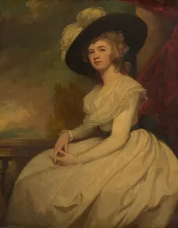Heiress Gallery: Mrs. Bryan Cooke (Frances Puleston, 1765-1818), ca. 1787-91. Creator: George Romney
