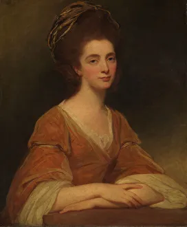 Romney Prints: Mrs. Charles Frederick (Martha Rigden, died 1794). Creator: George Romney