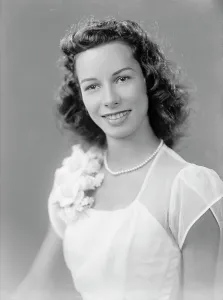 Mrs Charles W Bramlett - Portrait, 1945. Creator: Harris & Ewing. Mrs Charles W Bramlett - Portrait, 1945. Creator: Harris & Ewing