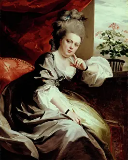 Pensive Prints: Mrs. Clark Gayton, 1779. Creator: John Singleton Copley