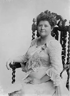 Vice President Prints: Mrs. C.W. Fairbanks, 1913. Creator: Bain News Service