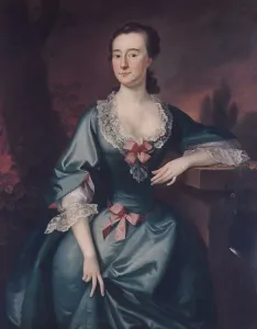 Blackburne Prints: Mrs. David Chesebrough, 1754. Creator: Joseph Blackburn
