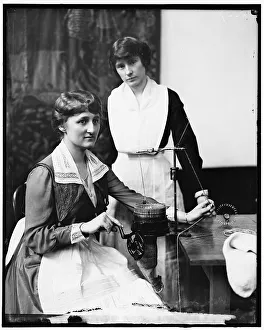 Mechanisation Prints: Mrs. E. Seawell & Mrs. H. Rogers