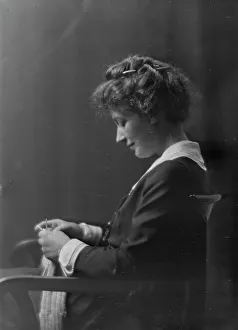 Knitting Prints: Mrs. E. Terry Smith, (Miss Ethel Walker)
