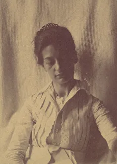 [Mrs. Eakins or Her Sister Doll], 1880s-90s. 1880s-90s. Creator: Thomas Eakins