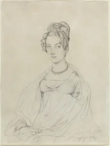 Mrs. Edward Dodwell, c. 1816/1817. Creator: Jean-Auguste-Dominique Ingres