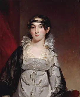 Sully Thomas Prints: Mrs. Edward Hudson, 1814. Creator: Thomas Sully