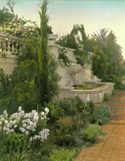 Herbaceous Border Prints: Mrs. Eldridge Merick Fowler house