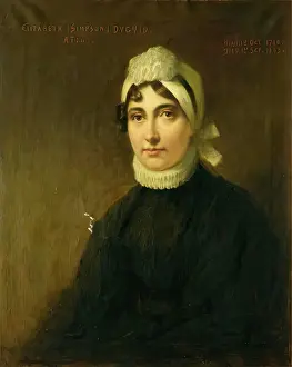 Reid George Prints: Mrs Elizabeth Duguid (Posthumous Portrait), 1870. Creator: George Reid