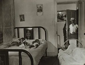Apartment Gallery: Mrs. Ella Watson, a government charwoman going home... Washington, D.C. 1942. Creator: Gordon Parks