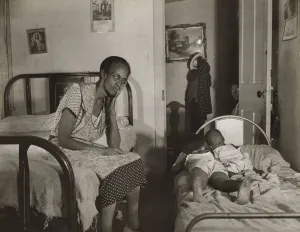 Parks Gordon Roger Alexander Buchanan Collection: Mrs. Ella Watson, who has been a government charwoman... Washington, D.C. 1942