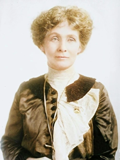 Mrs. Emmeline Pankhurst, 1912. Creator: Bain News Service