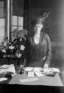 Humanitarian Aid Prints: Mrs. E.R. Stettinius. Creator: Bain News Service