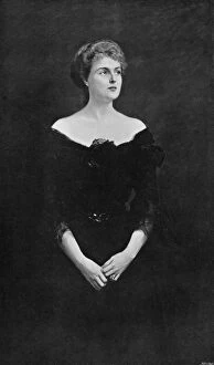 Mrs Errol Guy Turner, 1903.Artist: Hubert von Herkomer