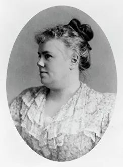 Photographic Prints 1890 1910 Gmgpc Prints: Mrs. Fanny Holmes, head-and-shoulders portrait