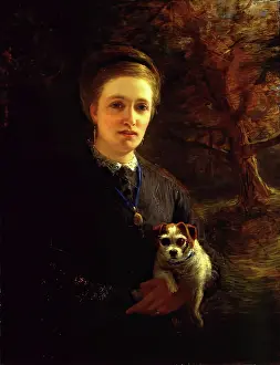 1871 Prints: Mrs Farquharson of Finzean, The Artist's Stepmother