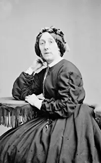 Leaning On Elbow Collection: Mrs. George H. Gilbert, between 1855 and 1865. Creator: Unknown