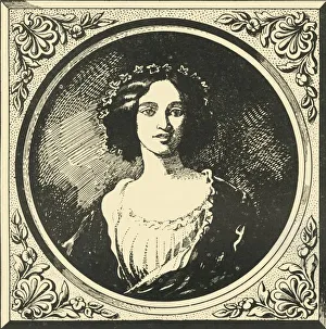 Leonard Russell Prints: Mrs Gladstone in 1857, (1948). Creator: Unknown