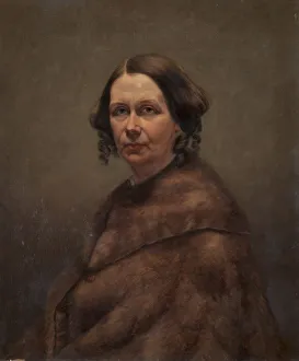 Mrs. Goss, c. 1850s. Creator: Caroline L. Ransom (American, 1838-1910)