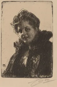 Mrs. Granberg, 1903. Creator: Anders Leonard Zorn