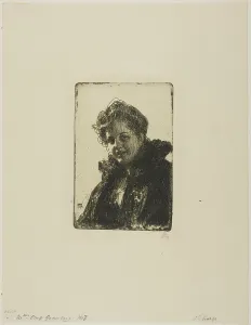 Mrs. Granberg, 1903. Creator: Anders Leonard Zorn