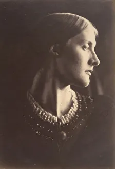 Virginia Prints: Mrs. Herbert Duckworth, 1867. Creator: Julia Margaret Cameron