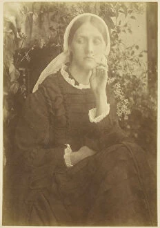 Julia Prinsep Stephen Gallery: Mrs. Herbert Duckworth, 1872. Creator: Julia Margaret Cameron