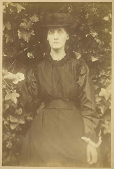 Julia Prinsep Stephen Gallery: Mrs. Herbert Duckworth, 1874. Creator: Julia Margaret Cameron