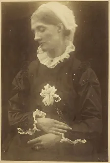 Mrs. Herbert Duckworth, c. 1874. Creator: Julia Margaret Cameron Mrs. Herbert Duckworth, c. 1874. Creator: Julia Margaret Cameron
