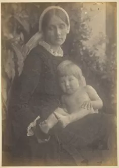 Julia Prinsep Stephen Gallery: Mrs. Herbert Duckworth with Gerald Duckworth, 1872. Creator: Julia Margaret Cameron