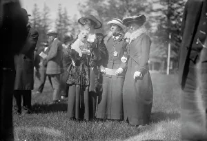 Mrs. H.K. Vingut -- Mrs. Henry Bell -- Mrs. Gillmore, between c1910 and c1915. Creator: Bain News Service