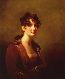 Raeburn Henry Prints: Mrs. Irvine J. Boswell, c1820. Creator: Henry Raeburn
