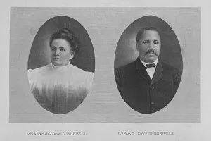 Mrs. Isaac David Burrell; Isaac David Burrell, 1921. Creator: Unknown
