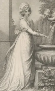Richard Cosway Gallery: Mrs. Jackson, April 1, 1794. Creator: John Conde