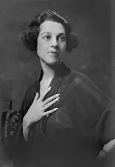 Nail Prints: Mrs. James Bush, portrait photograph, 1919 Nov. 18. Creator: Arnold Genthe