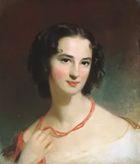 Sully Thomas Prints: Mrs. James Montgomery, Jr. ca. 1845. Creator: Thomas Sully